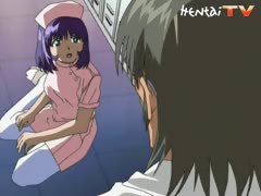 Hentai chick gets her pussy violated
