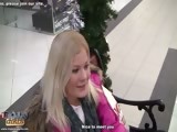 Public blowjob in the mall