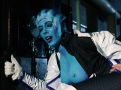 Fucking A Blue Extraterrestrial Hottie In This Porn Parody