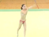 Romanian Gymnast Claudia Presecan - Nude Exercise