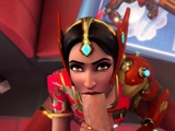 Slutty Symmetra from Overwatch Gets a Big Thick Dick