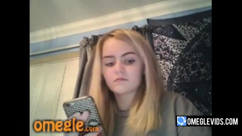 Free Mobile Porn Videos Young Omegle Blonde Gets Bored And Plays  