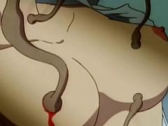 Japanese Hentai Caught And Hard Drilled By Tentacles